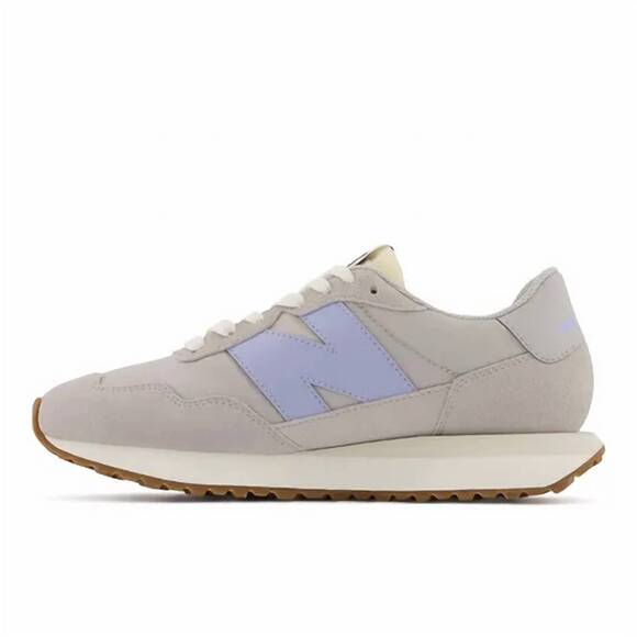 NEW NEW BALANCE women's 237 running shoes in gray/purple - Picture 3 of 5